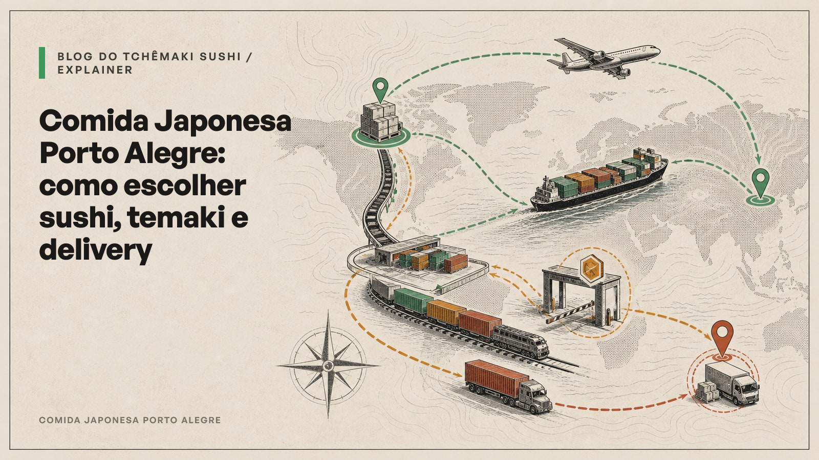 Comida Japonesa Porto Alegre: como escolher sushi, temaki e delivery