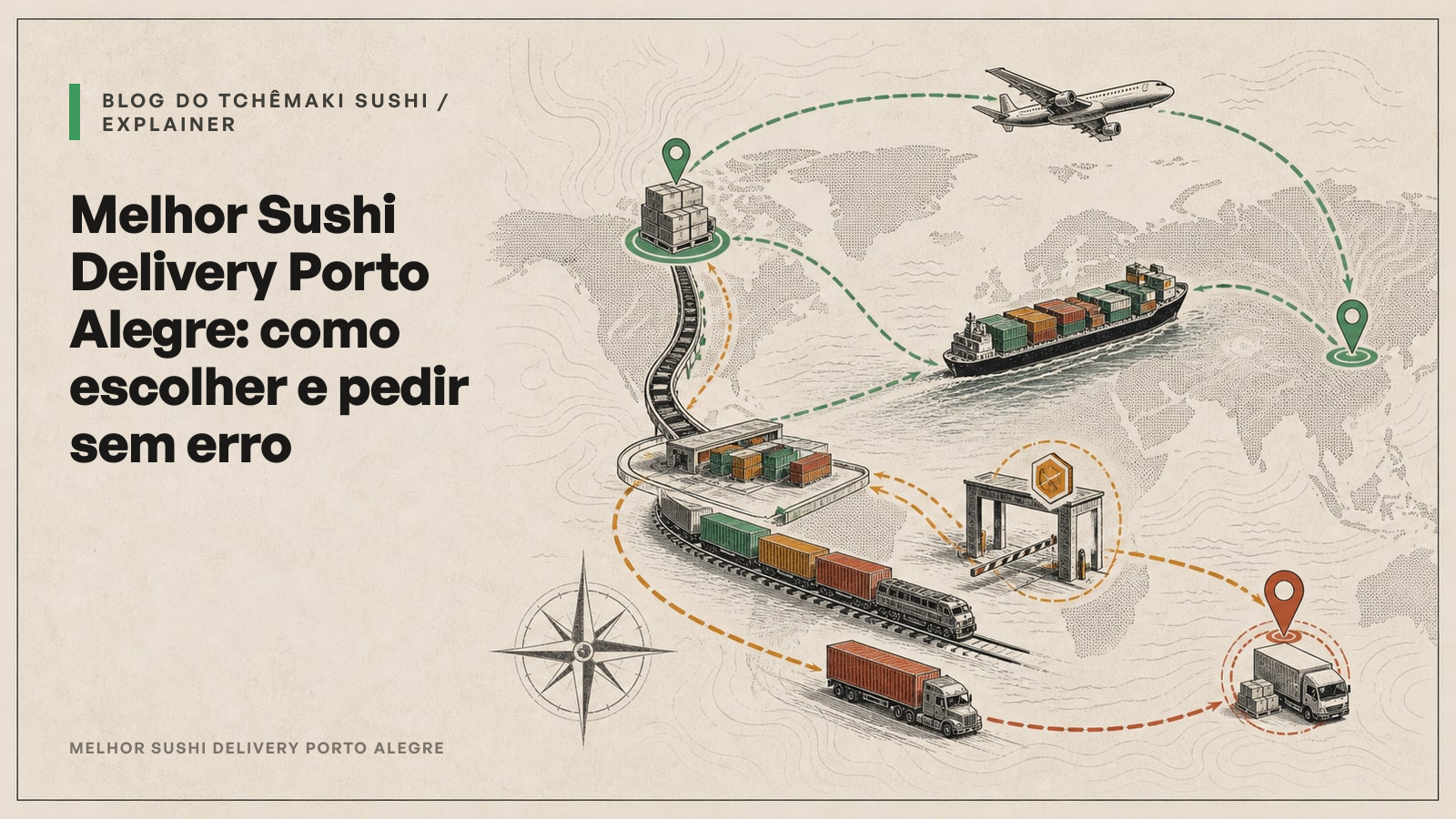 Melhor Sushi Delivery Porto Alegre: como escolher e pedir sem erro