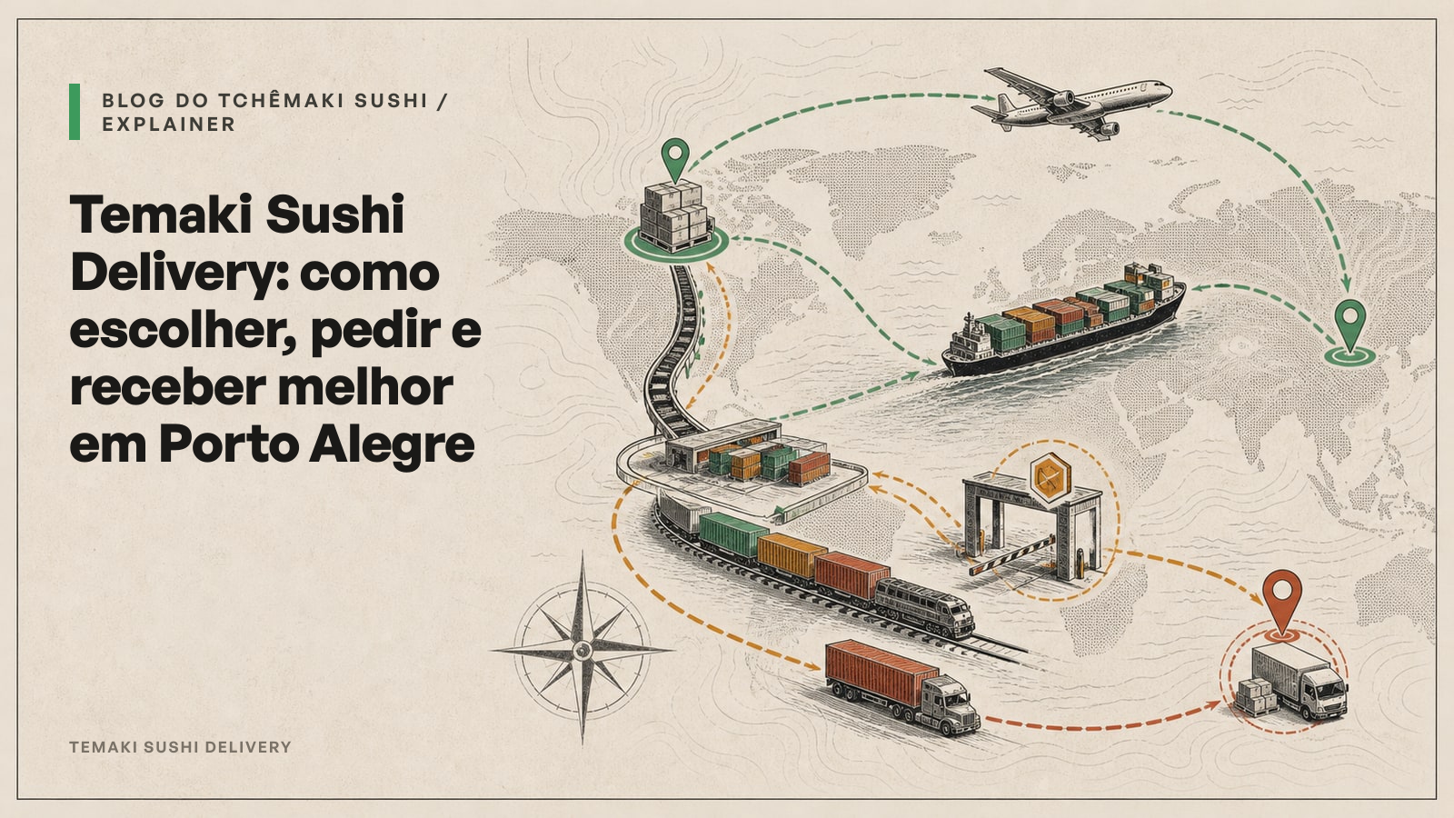 Temaki Sushi Delivery: como escolher, pedir e receber melhor em Porto Alegre